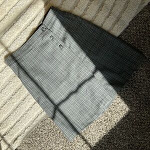 Vintage 90s Maggie Lawrence Dark Plaid Skort